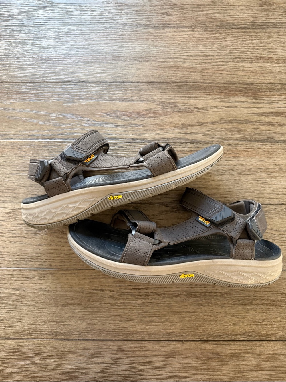 Teva x Vibram - Men's Strata Universal Brown Outdoor Sport Sandals
